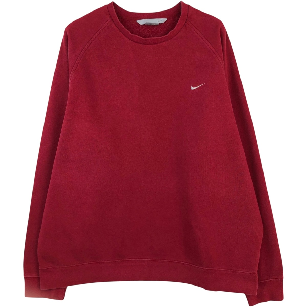 古着 00年代 ナイキ NIKE ワンポイントロゴスウェットシャツ トレーナー メンズXL相当/eaa621719