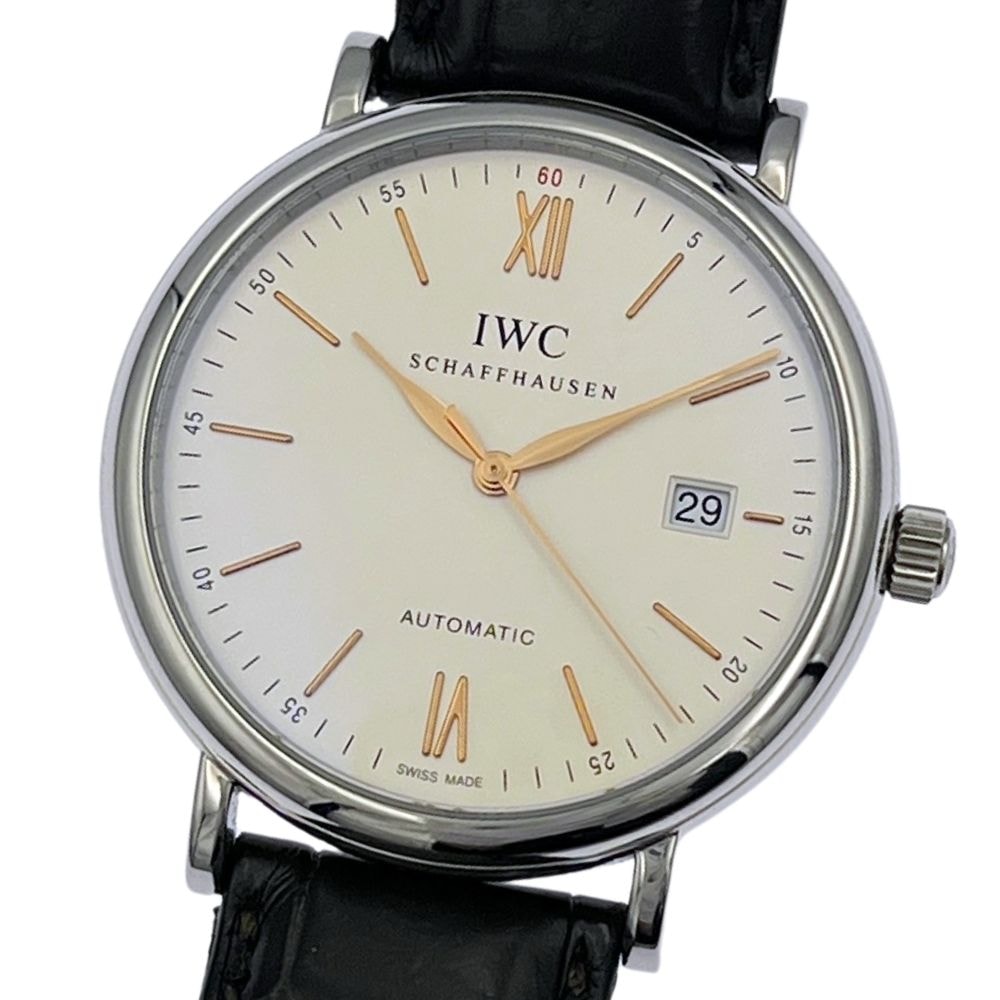IWC インターナショナルウォッチカンパニー IW356517 ポートフィノ 自動巻き メンズ 腕時計 OG64