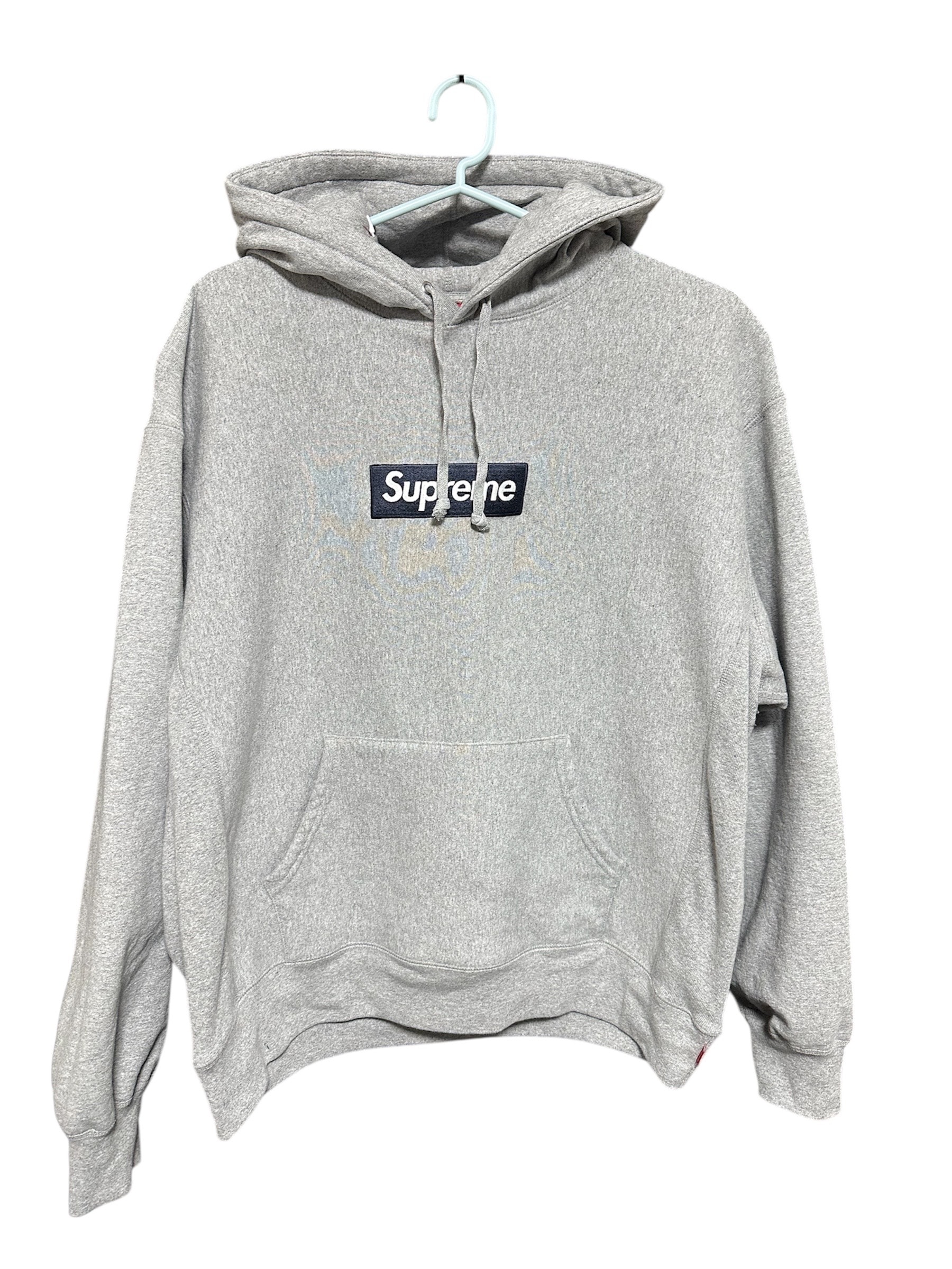 Supreme Box Logo Hooded Sweatshirt (25FW) "Heather Grey"