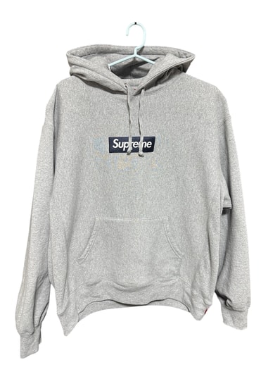 Supreme Box Logo Hooded Sweatshirt (25FW) "Heather Grey"