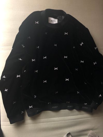 Wtaps Smock / LS / Poly. Velvet. Textile "Black"