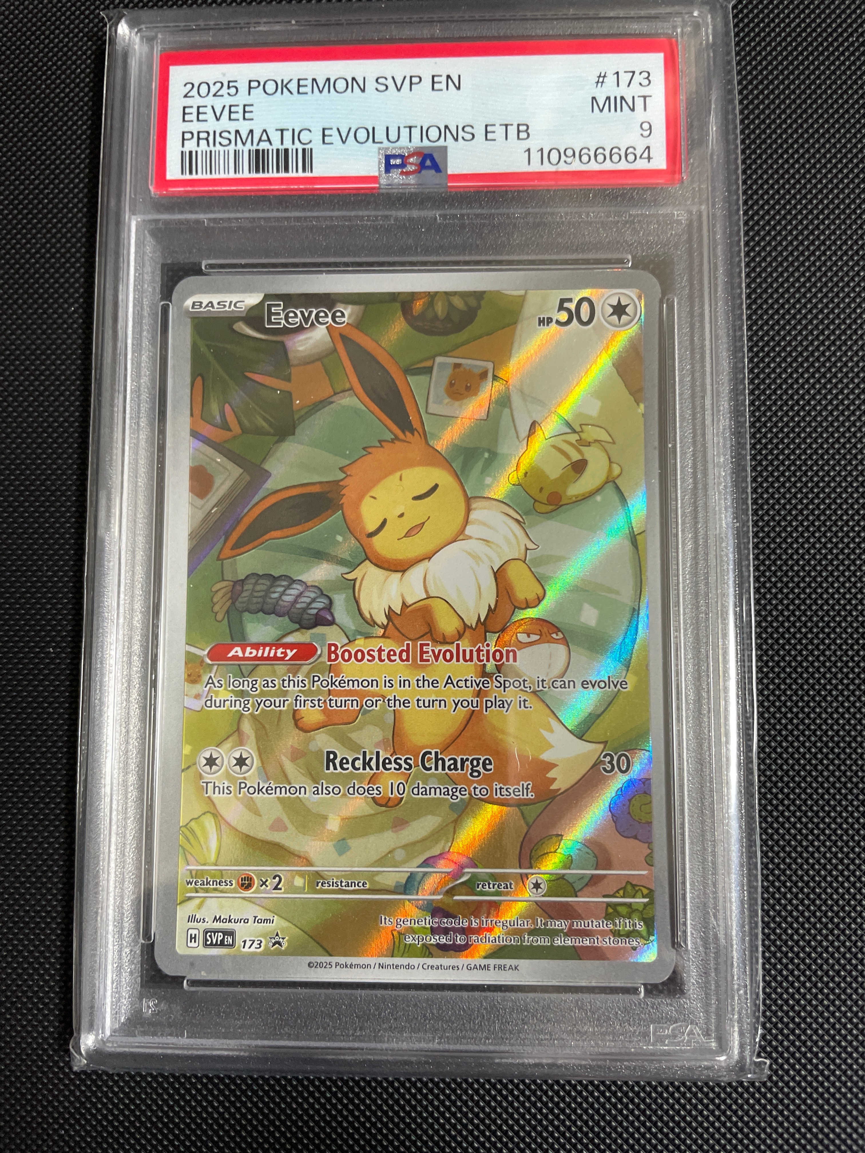 イーブイ P [SVP EN 173]【英語版】(スカーレット&バイオレット「プリズマティックエボリューションズ エリートトレーナボックス」)