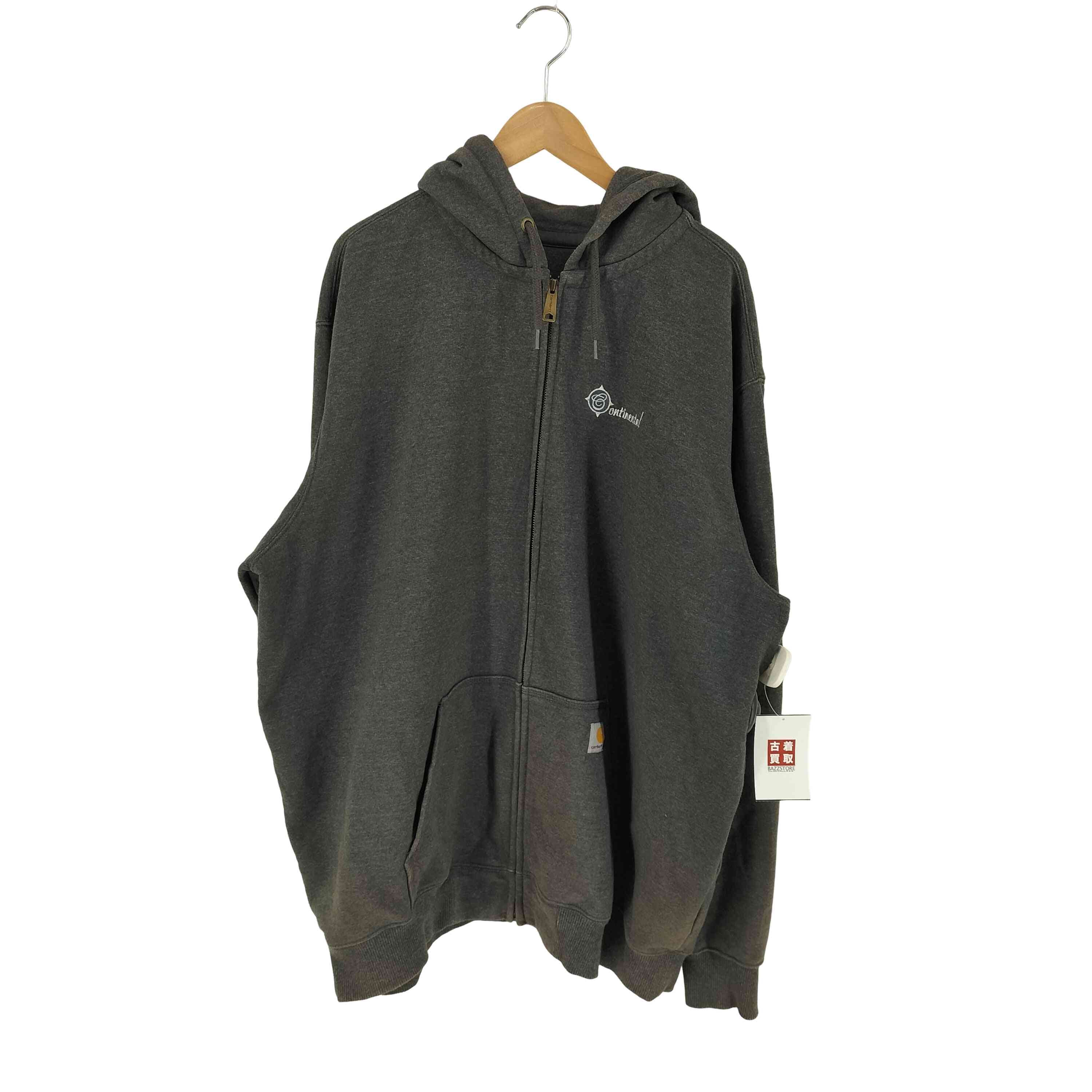 ORIGINAL FIT 刺繍入り ジップアップパーカー【1142084233666】