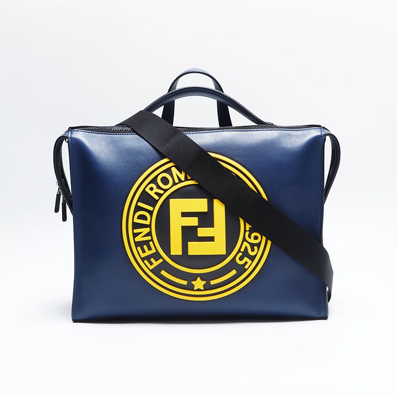 フェンディ FENDI ルイ FFスタンプ 2way ショルダーバッグ【中古】