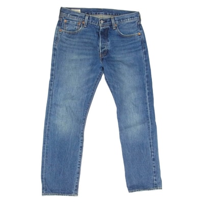 Levi's リーバイス デニムパンツ A9517-0002 別注 PREMIUM 501 BIG E ヴィンテージ加工 デニム パンツ インディゴブルー系 30【中古】
