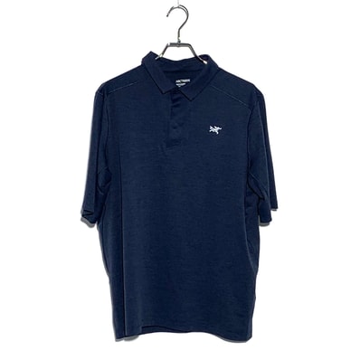 ARC'TERYX Cormac Polo Short Sleeve Men's "Black Sapphire Heather"