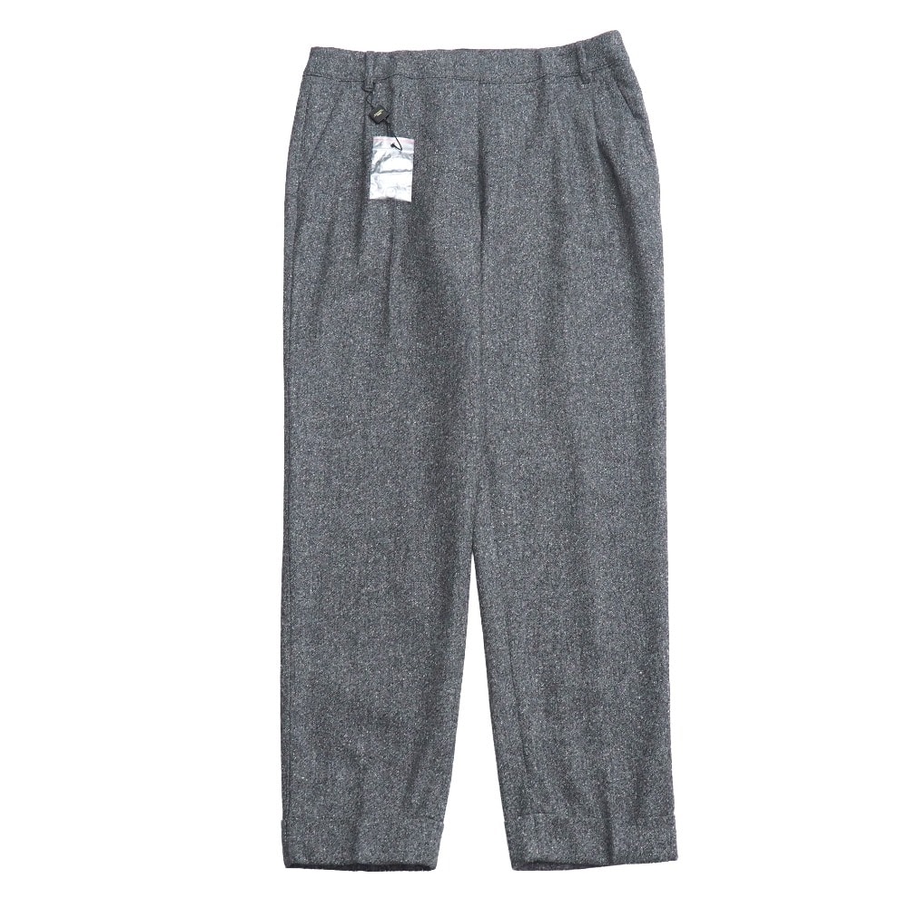 ■未使用品■Weekend Max Mara ウィークエンド マックスマーラ パンツ サイズ46 ソフトツイード テーパード スラックス 20260406/RA8870