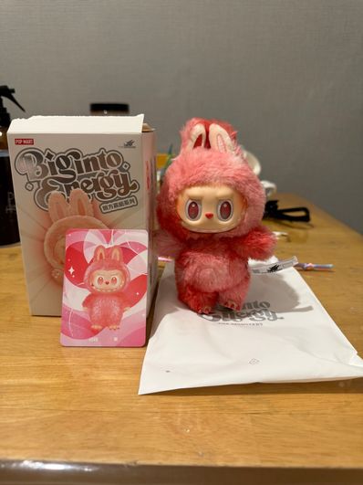 POP MART THE MONSTERS (LABUBU) Big into Energy Series Plush Pendant LOVE