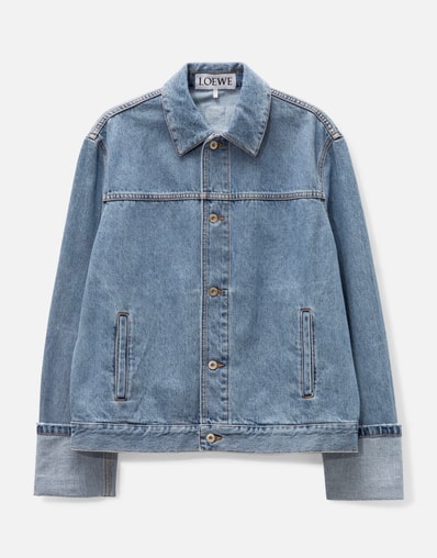 LOEWE ロエベ デニムジャケット フィッシャーマン ターンアップ ジャケット