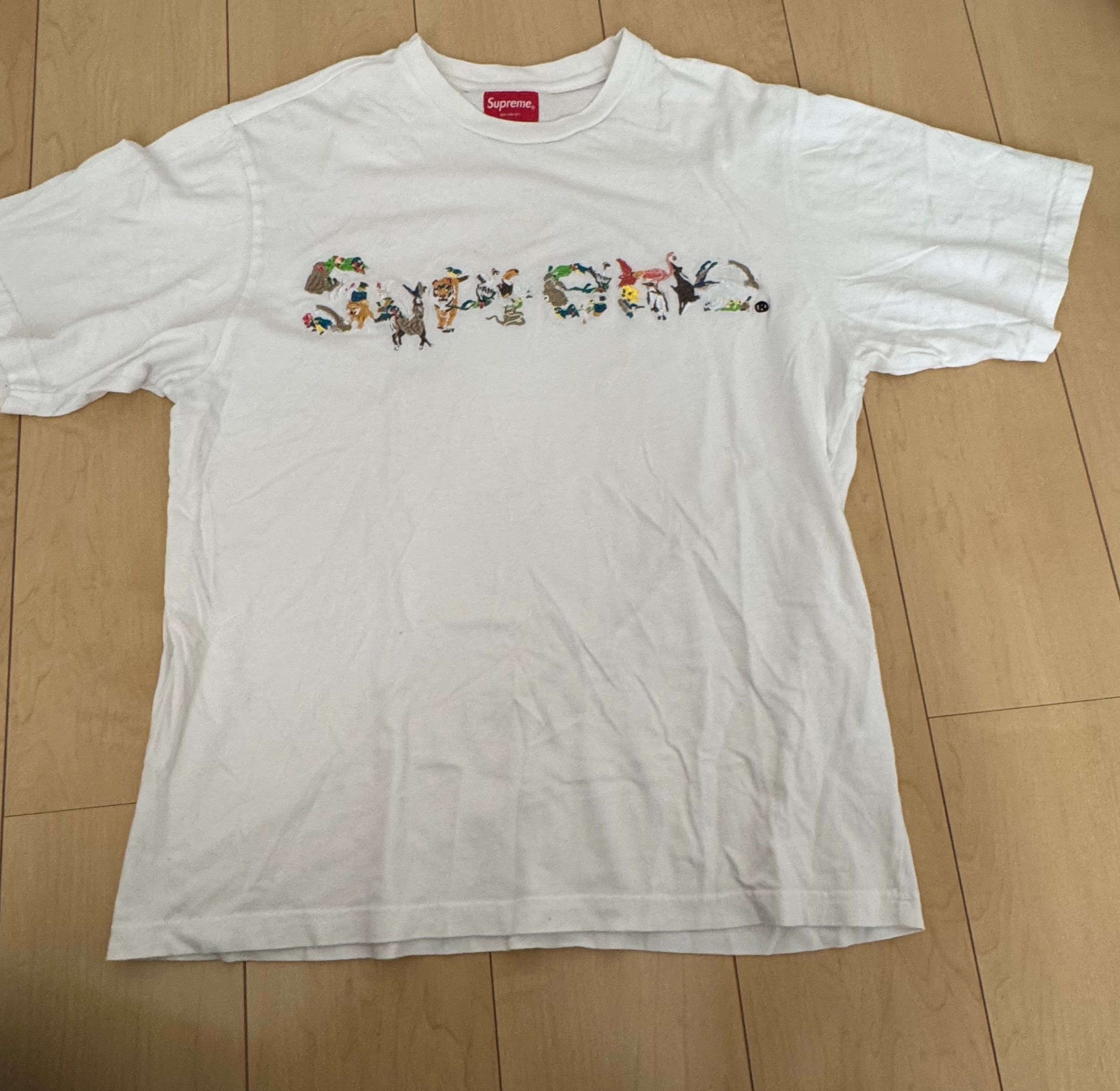 Supreme Animal Kingdom S/S Top "White"