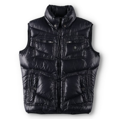 古着 ディーゼル DIESEL ダウンベスト メンズM相当/daa000499