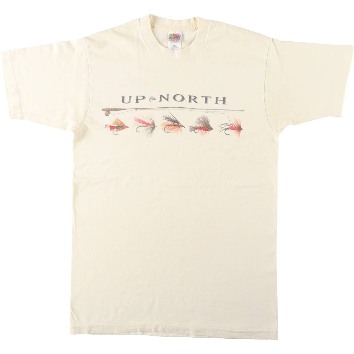 古着 90年代 フルーツオブザルーム FRUIT OF THE LOOM プリントTシャツ USA製 メンズL相当 ヴィンテージ/eaa654133