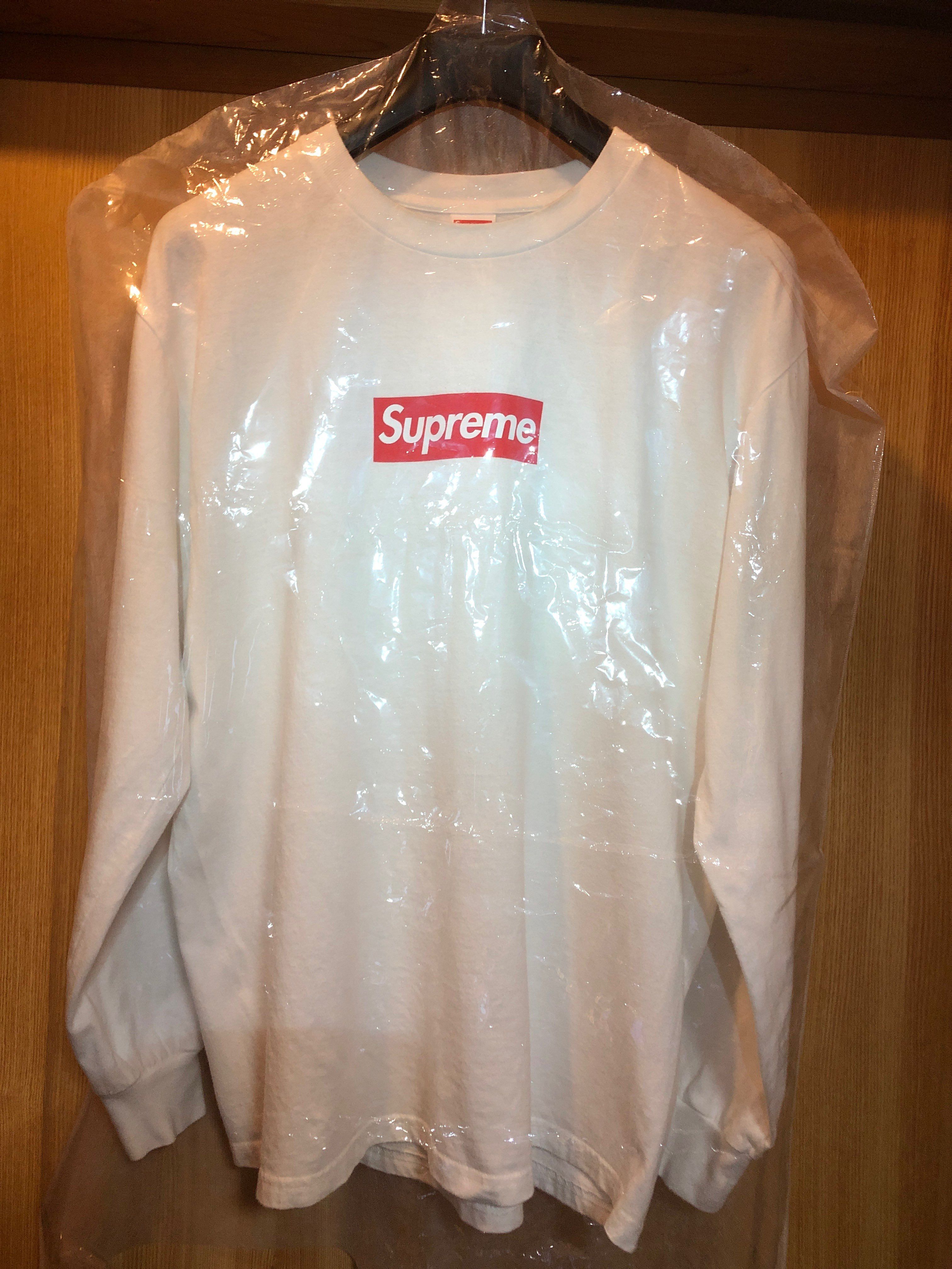 Supreme Box Logo L/S Tee "White"