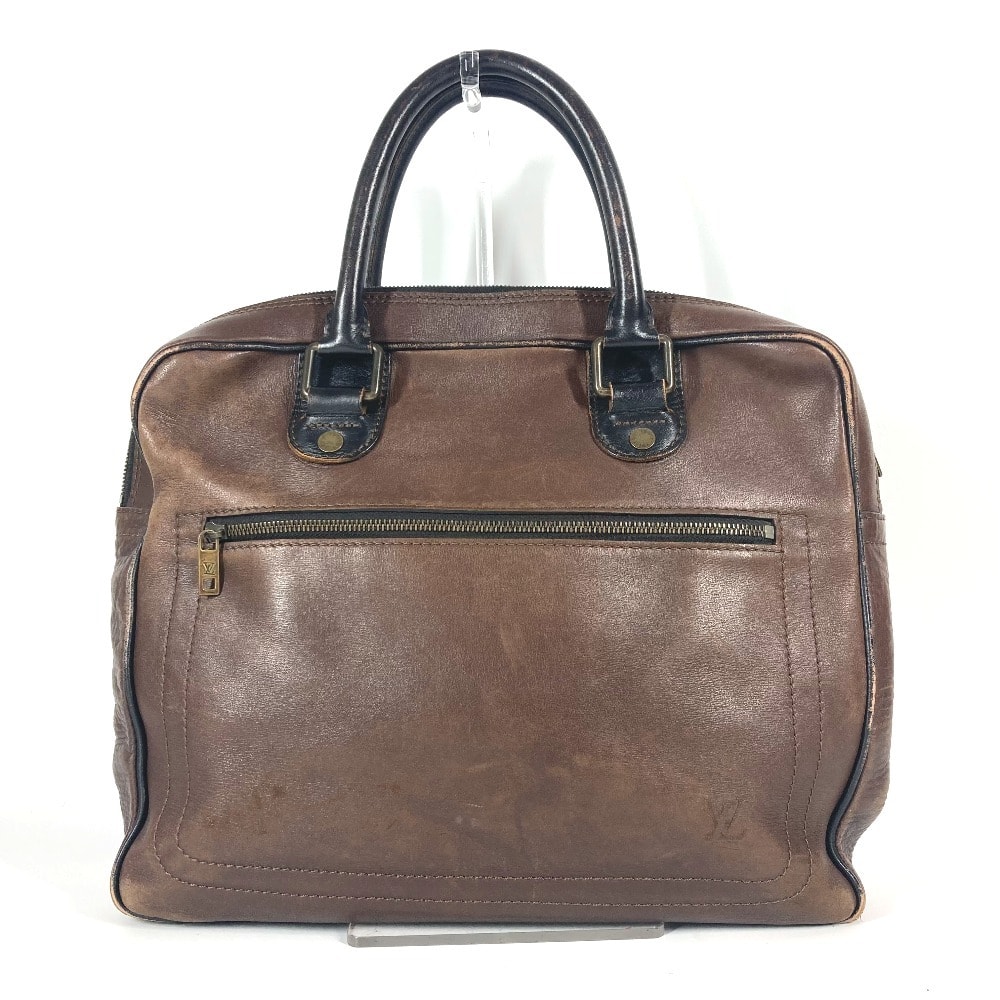 ルイヴィトン LOUIS VUITTON ユーロン M92532 ユタ ハンドバッグ トートバッグ カバン ブリーフケース ビジネスバッグ ユタレザー ブラウン