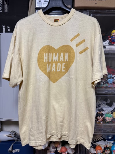 HUMAN MADE Plant Dyed T-Shirt #1 "Yellow"