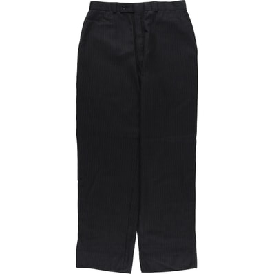 古着 カルバンクライン Calvin klein ストライプ柄 マルチストライプ スラックスパンツ メンズw31相当/eaa625463