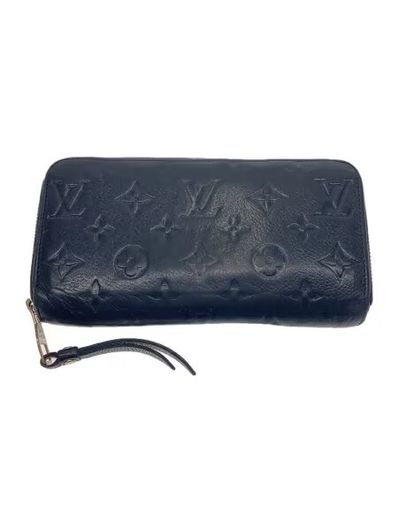 Louis Vuitton Monogram Empreinte Zippy Wallet "Noir"