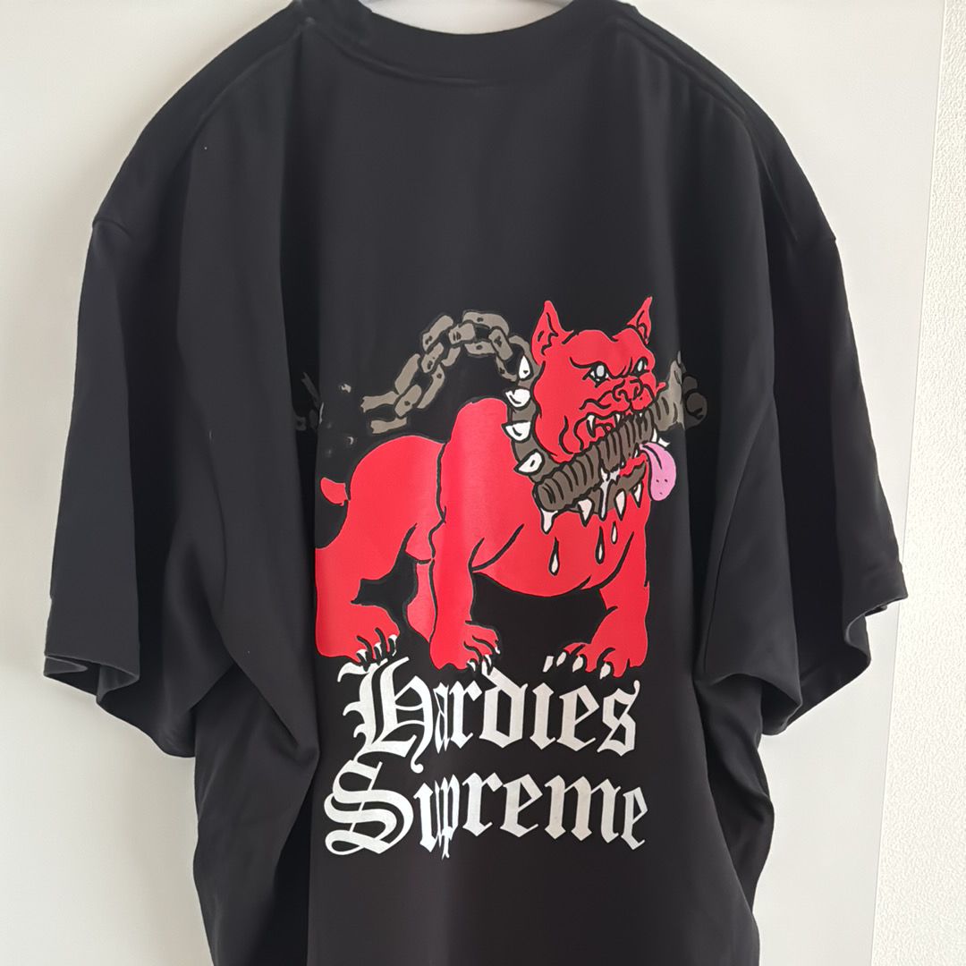 Supreme / Hardies Dog Tee "Black"
