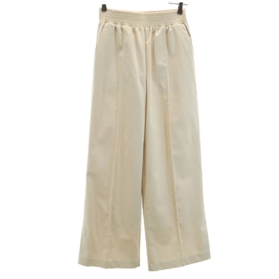 Mila Owen ミラオーウェン イージー ワイドパンツ ベージュ