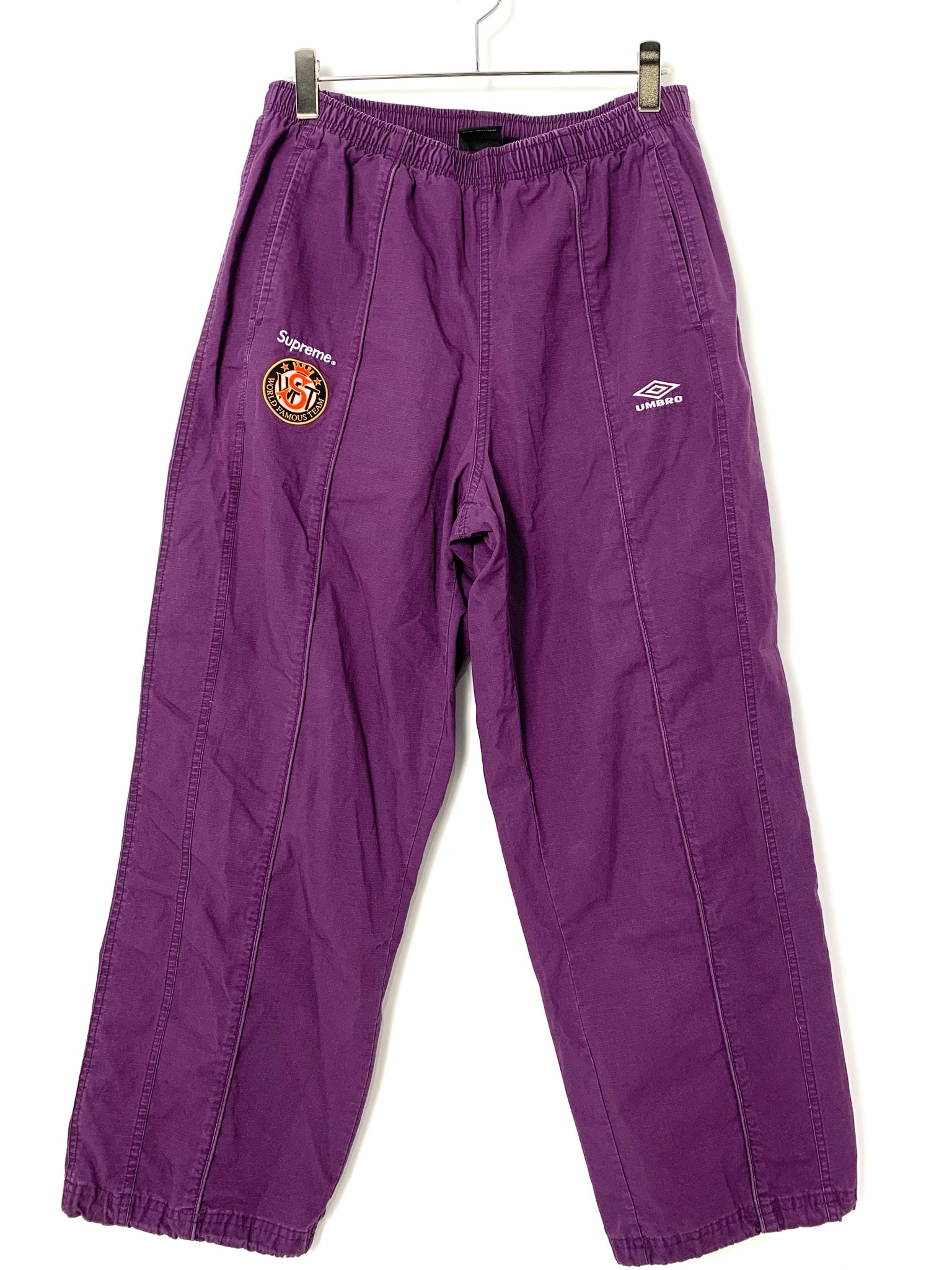 Supreme x Umbro Cotton Ripstop Track Pant (26SS) "Plum"
