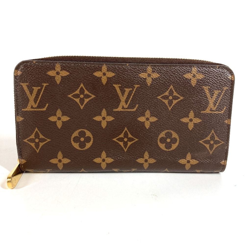 ルイヴィトン LOUIS VUITTON ジッピー ウォレット ジッピーウォレット M41894  モノグラム ロングウォレット  ラウンドファスナー 長財布 モノグラムキャンバス ローズバレリーヌ ブラウン