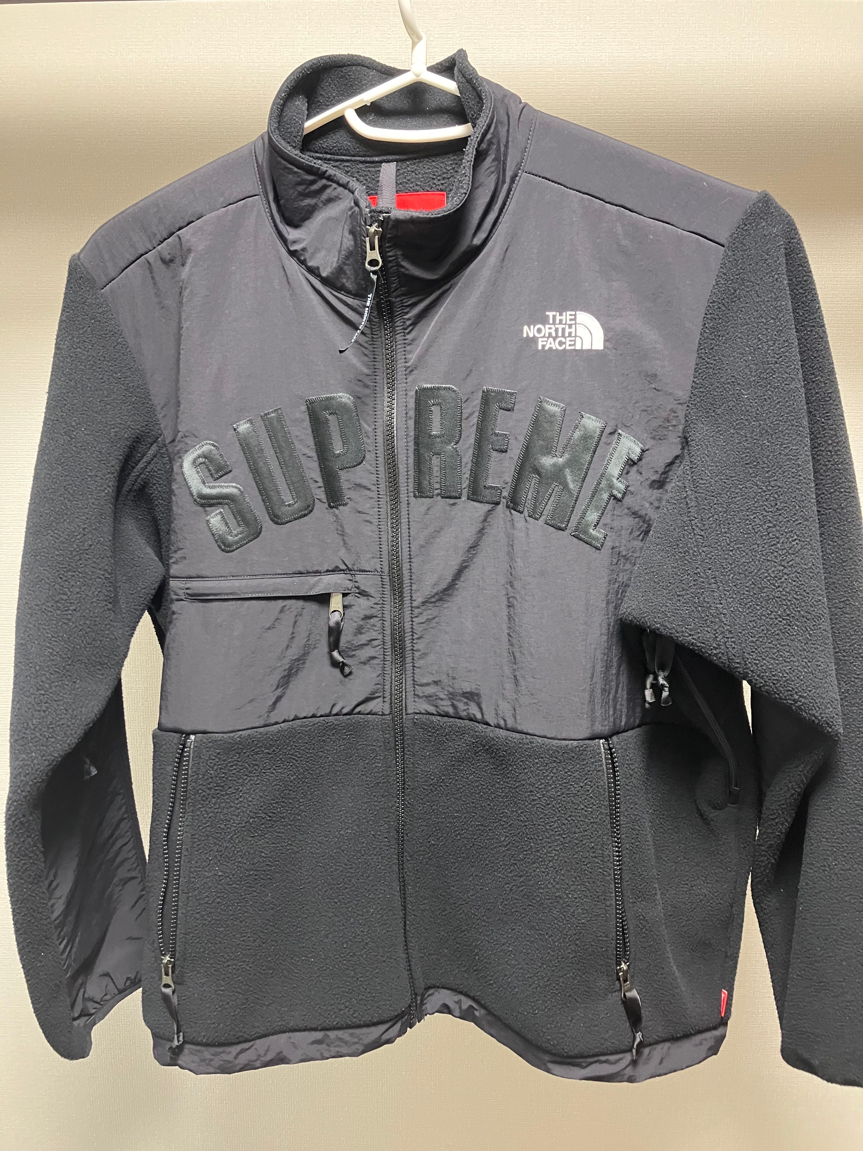 Supreme x The North Face Arc Logo Denali Fleece Jacket "Black"