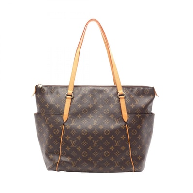 ルイ・ヴィトン LOUIS VUITTON トータリーGM モノグラム トートバッグ バッグ PVCコーティングキャンバス レザー レディース ブラウン系 M56690 【中古】
