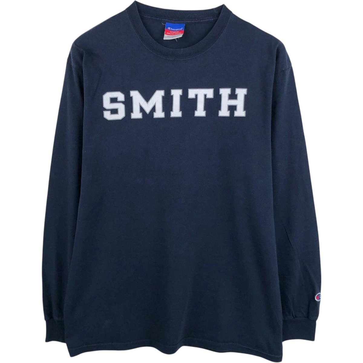 古着 00年代~ チャンピオン Champion AUTHENTIC ATHLETIC APPAREL カレッジ ロングTシャツ ロンT メンズL相当/eaa661997