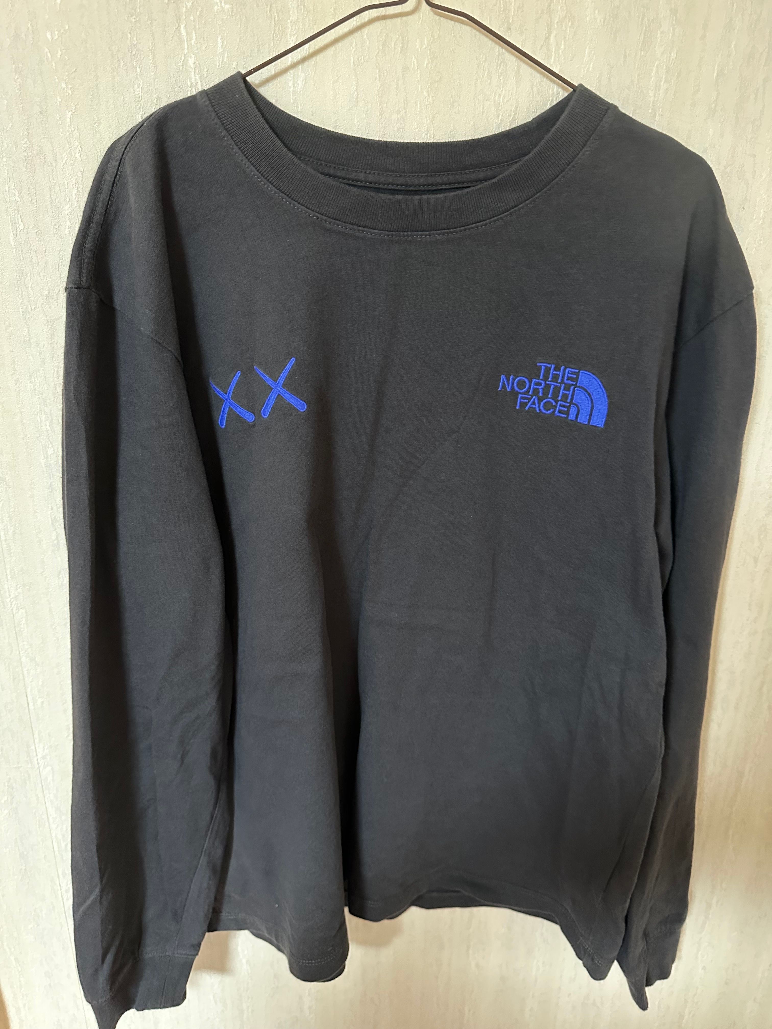 The North Face Kaws L/S Tee "Asphalt Grey"