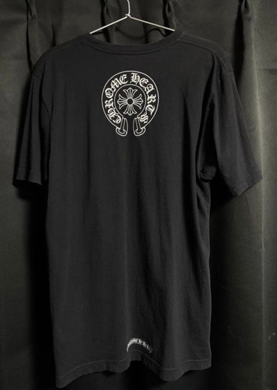 Chrome Hearts Neck Letter S/S T-Shirt "Black"