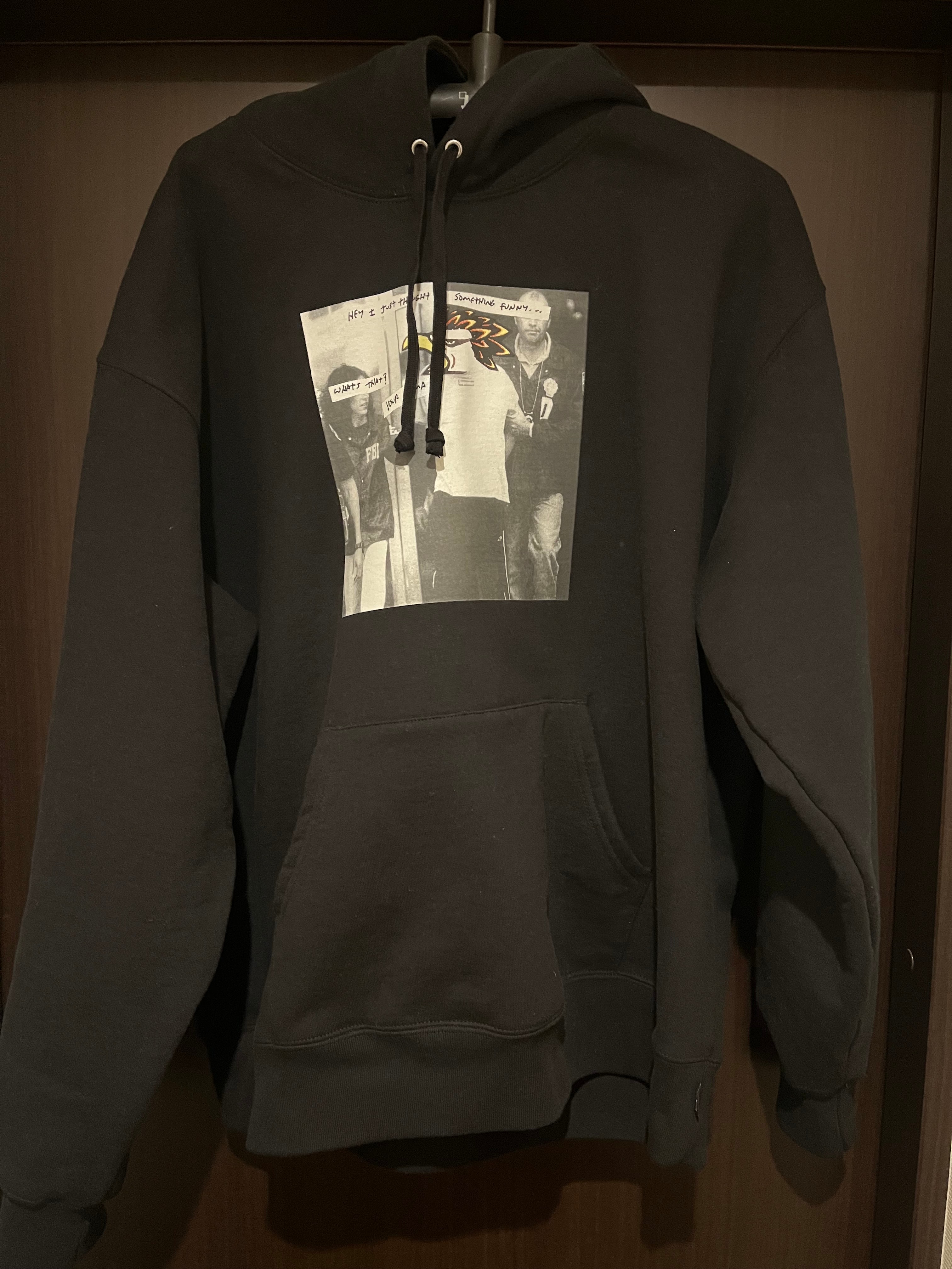 Supreme x ANTIHERO Hooded Sweatshirt "Black"