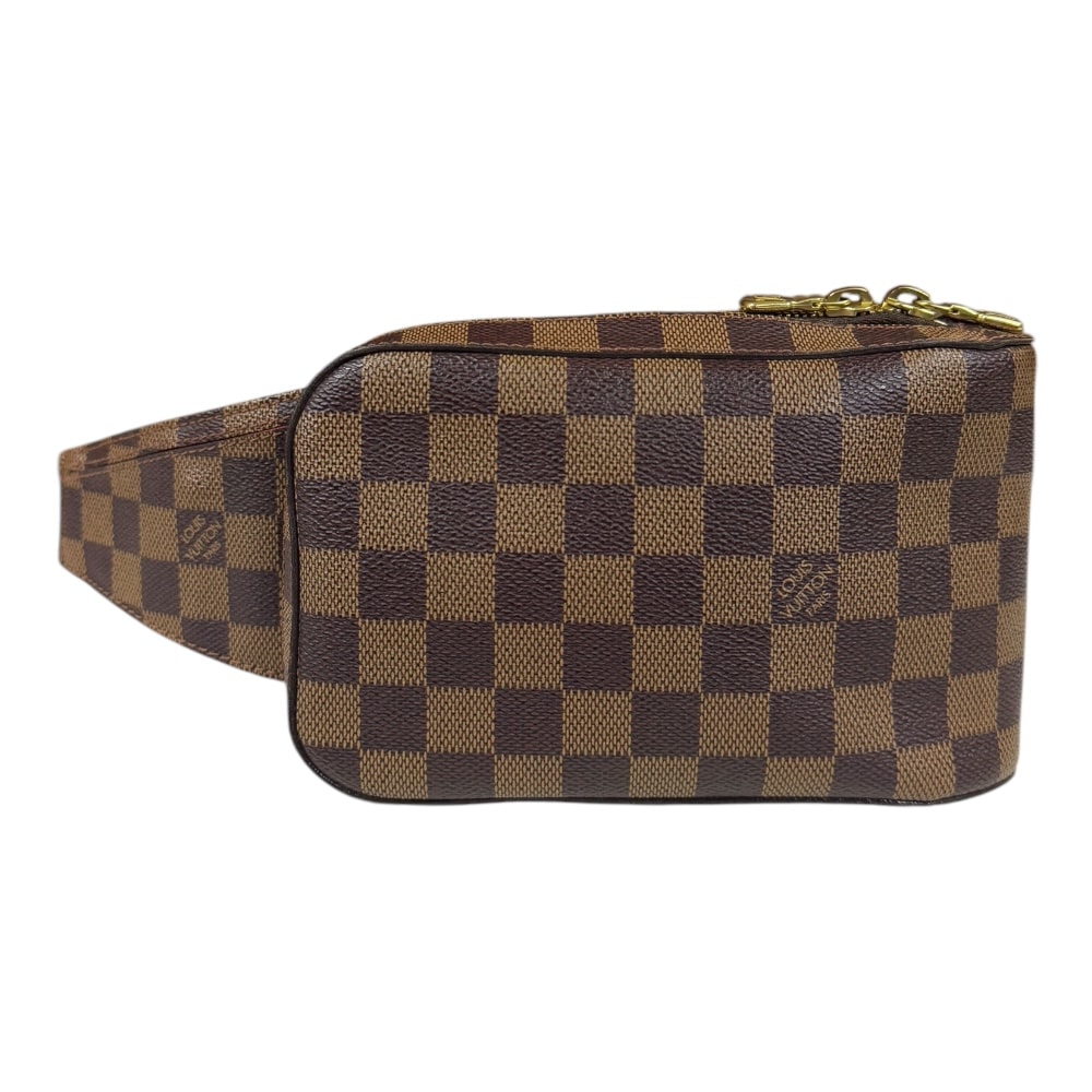 ルイヴィトン ジェロニモス ダミエ ボディバッグ ダミエキャンバス N51944 ブラウン メンズ LOUIS VUITTON  中古