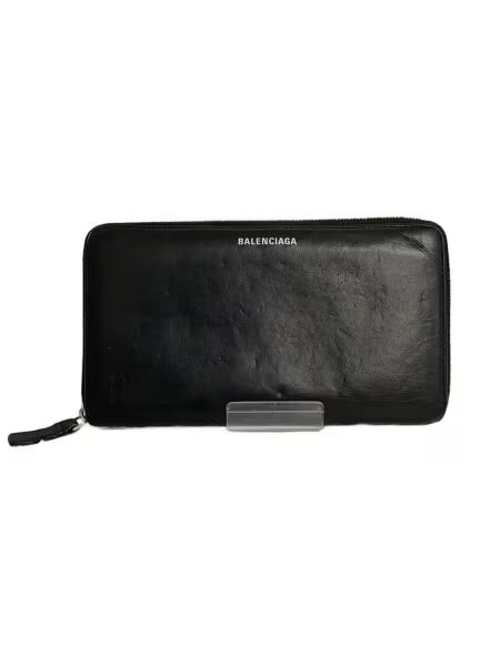 BALENCIAGA Everyday Leather Wallet "Gray"