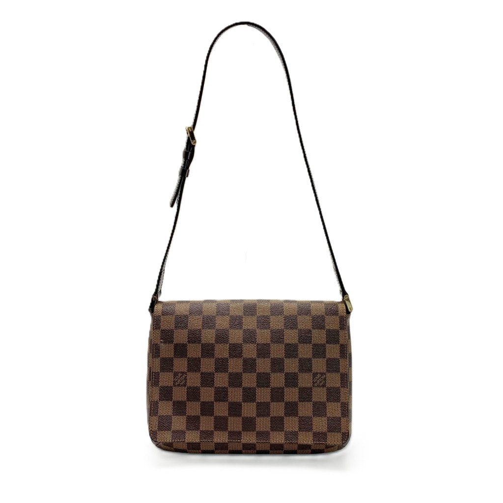 LOUIS VUITTON ルイヴィトン ダミエ ミュゼットタンゴ ワンショルダーバッグ N51301 ゴールド金具