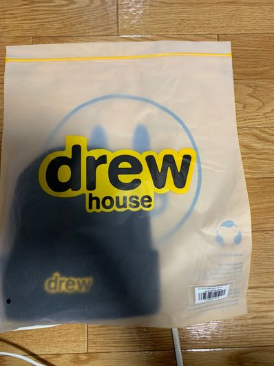 drew house mascot rib beanie "Black"