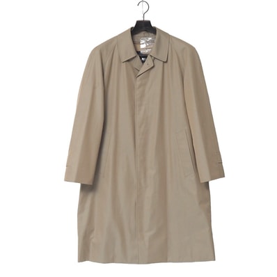 ■美品■BURBERRY バーバリー ステンカラーコート サイズ92-170-5 裏地 : チェック ロングコート スプリングコート ブランド古着【中古】20260507/RA8469