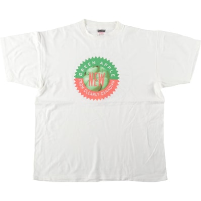 古着 90年代 オニータ ONEITA POWER-T CLEARLY CANADIAN クリアリーカナディアン アドバタイジングTシャツ メンズXL相当 ヴィンテージ/eaa661455