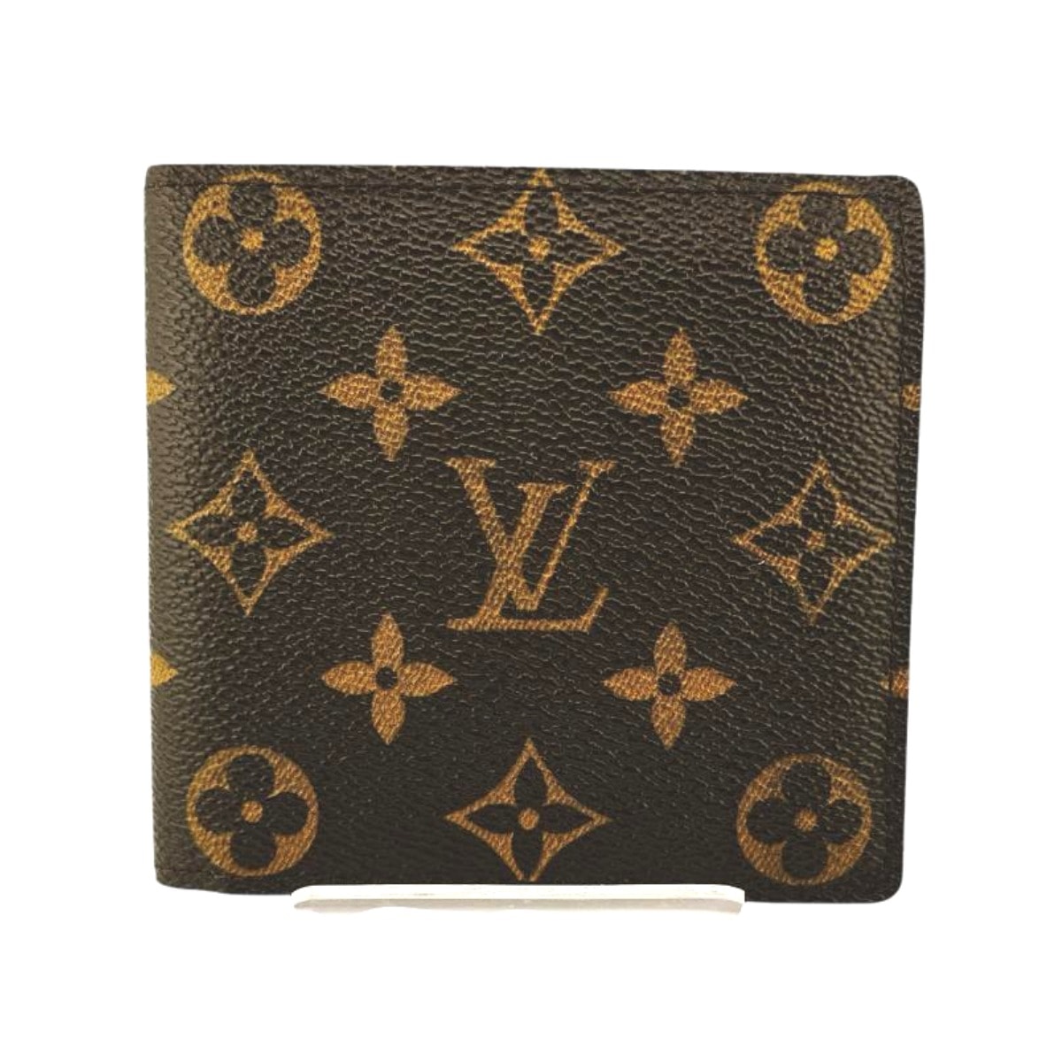 ルイヴィトン LOUIS VUITTON マルコ 小銭入れ付き M61675 モノグラム 二つ折り財布