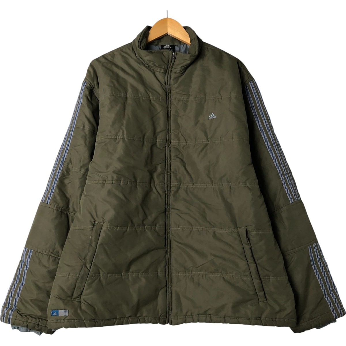 古着 00年代 アディダス adidas 中綿ジャケット パファージャケット メンズXL相当/eaa551435