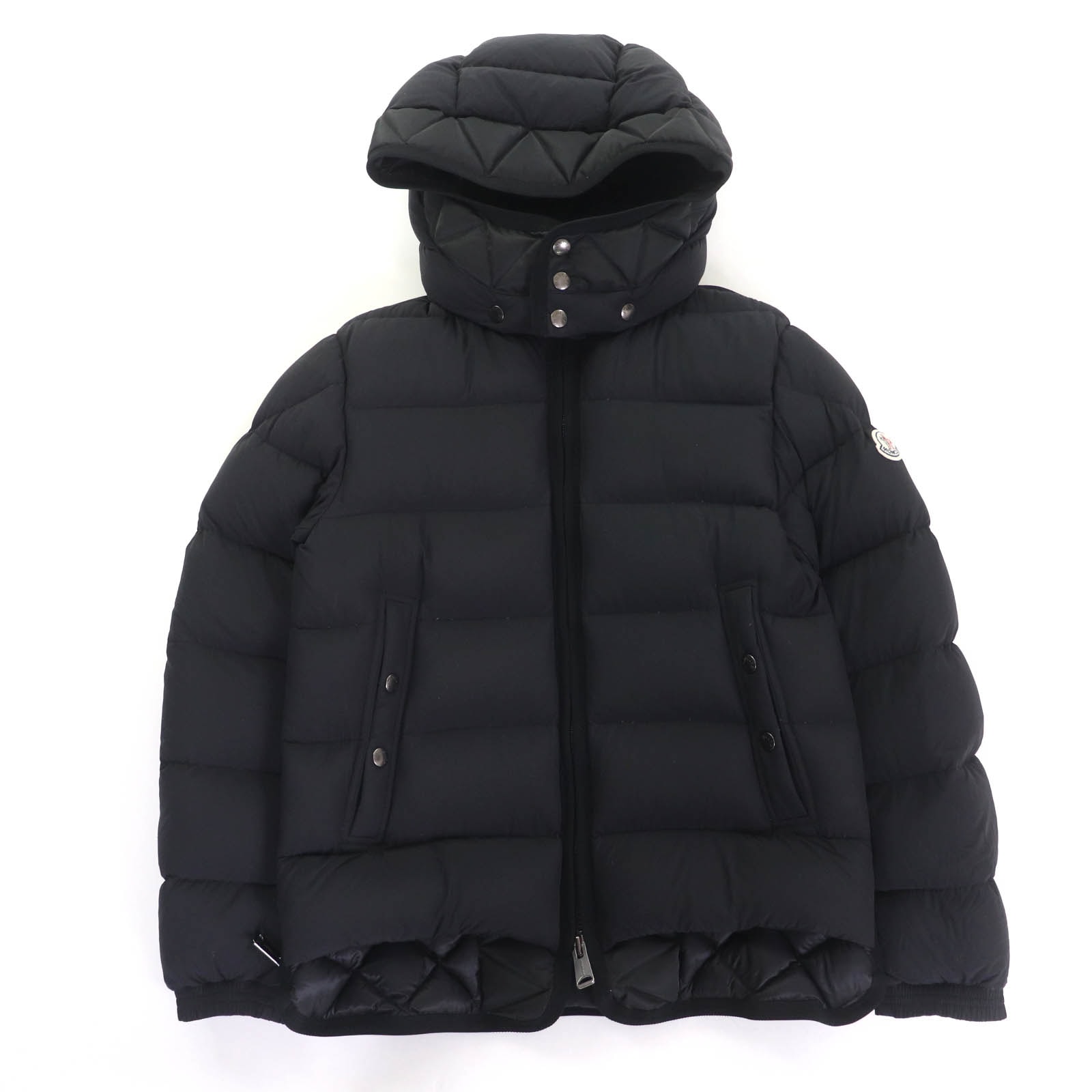 美品 モンクレール
 ダウンジャケット TANGUY ブラック メンズ 0