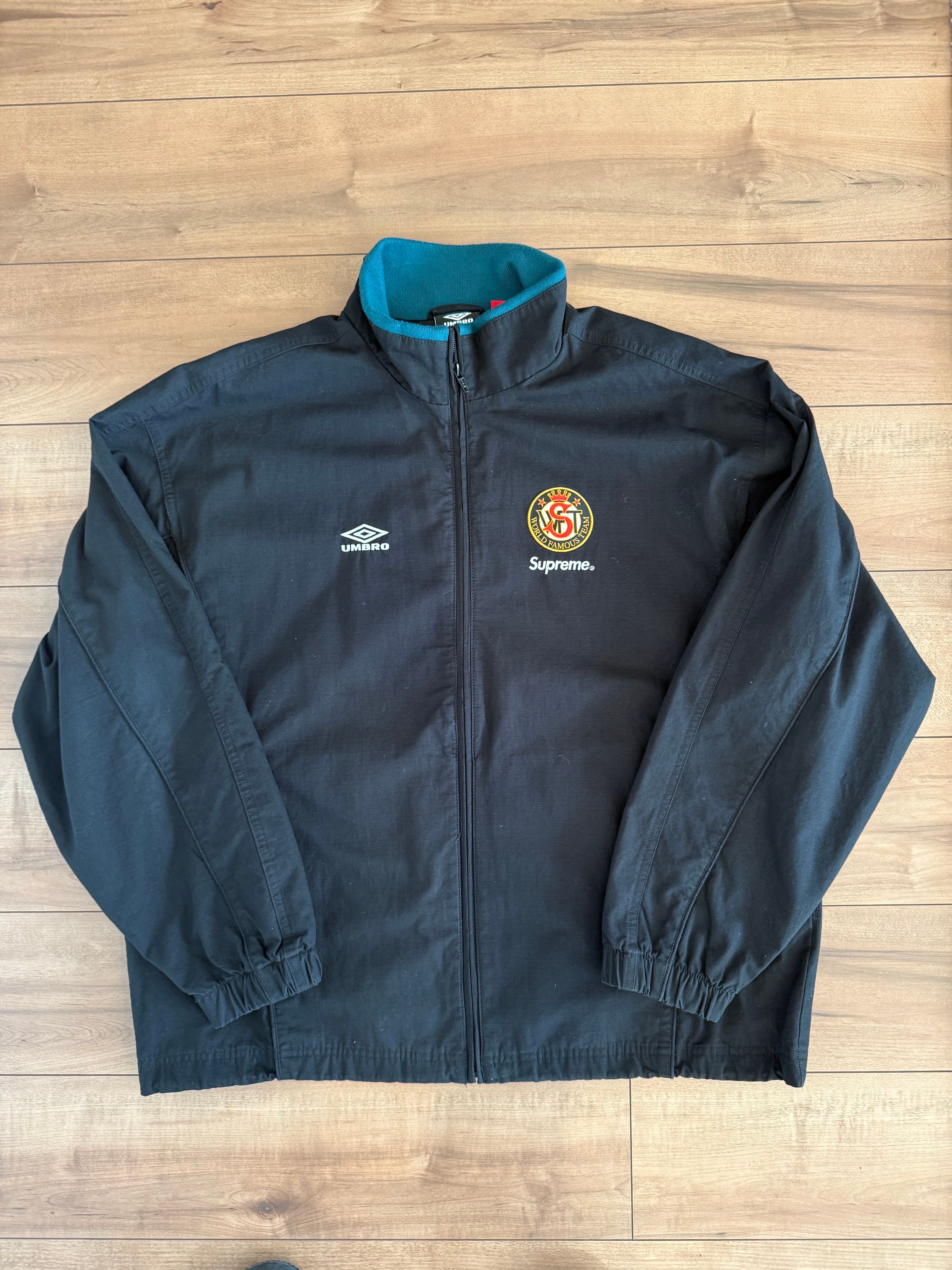 Supreme /Umbro Cotton Ripstop Track Jacket "Black"