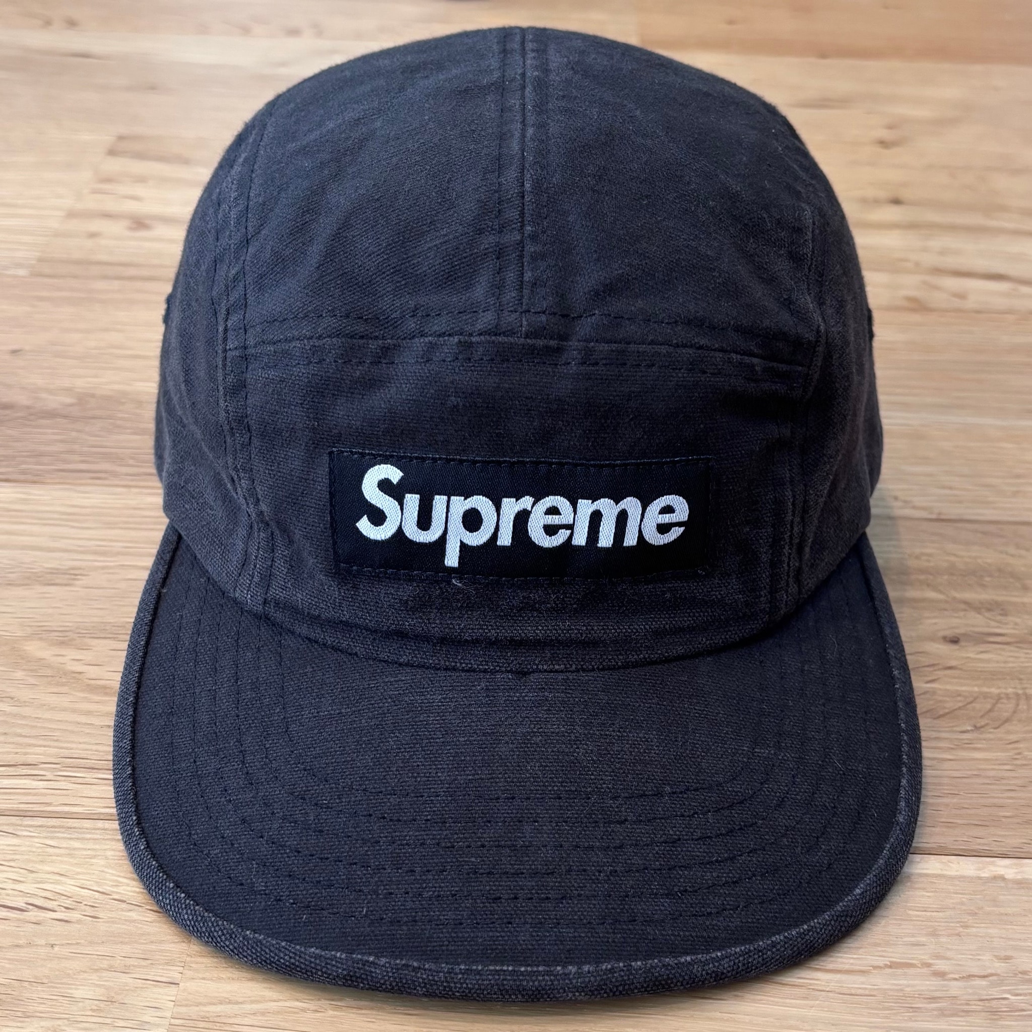 Supreme Canvas Camp Cap "Black"