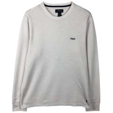 古着 ラルフローレン Ralph Lauren POLO RALPH LAUREN SLEEPWEAR サーマルロンT ワッフル メンズL相当/eaa654990