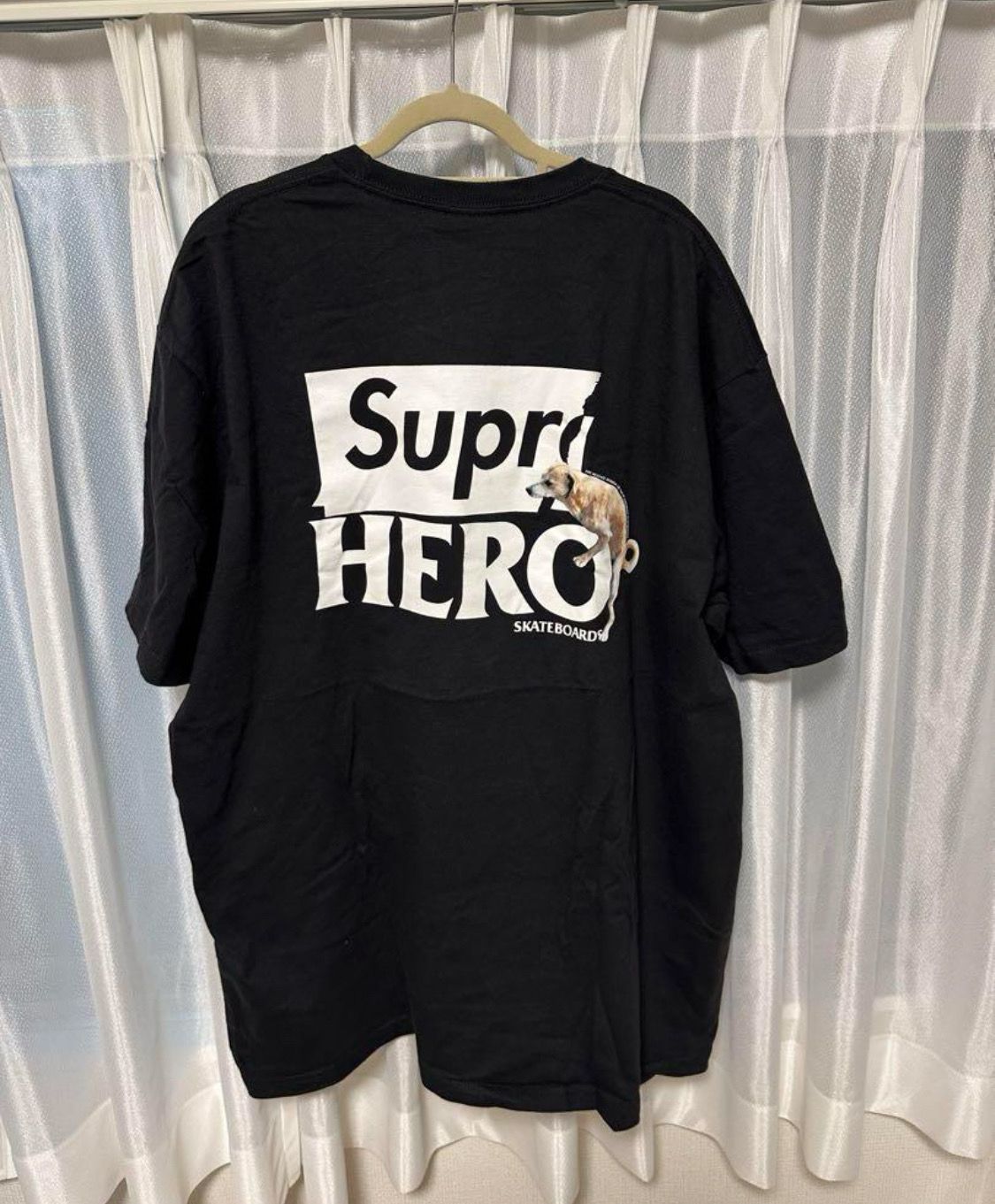 Supreme / ANTIHERO Dog Tee "Black"