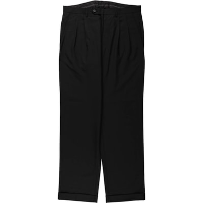 古着 ラルフローレン Ralph Lauren LAUREN ローレン ツータック ウールパンツ スラックス メンズw35相当/eaa685512