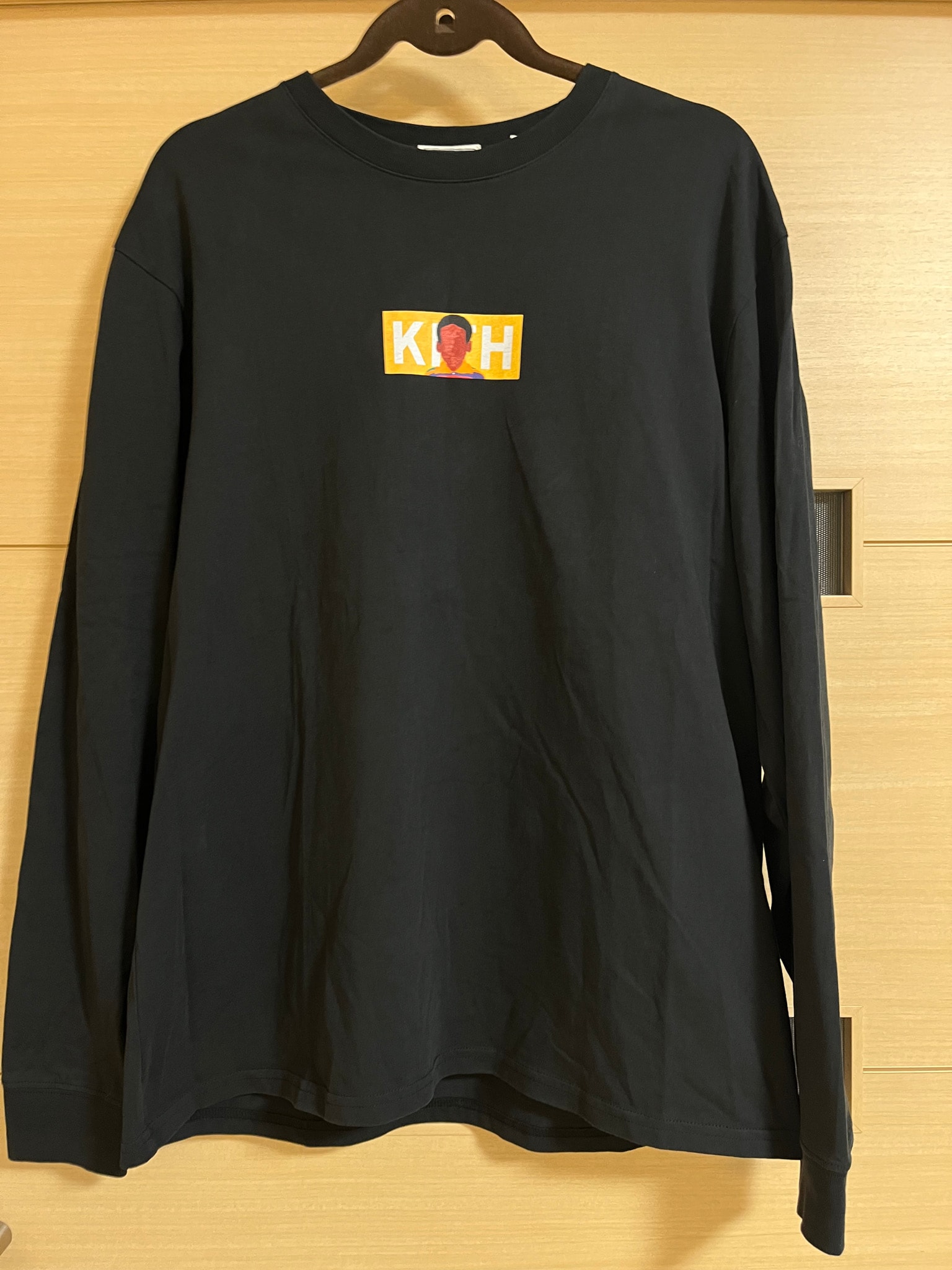 Kith x Shaina McCoy Classic Logo L/S Tee "Black"