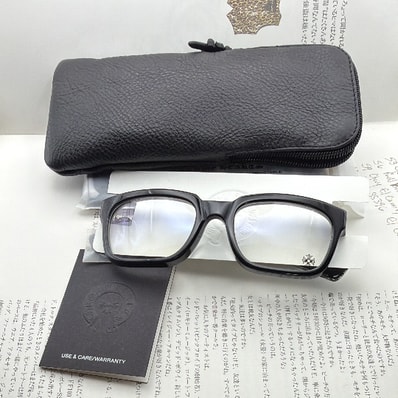 Chrome Hearts SEE YOU IN TEA 53 Square "Black"