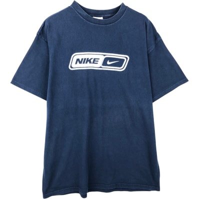 古着 90年代~ ナイキ NIKE ロゴプリントTシャツ USA製 メンズL相当 ヴィンテージ/eaa639253