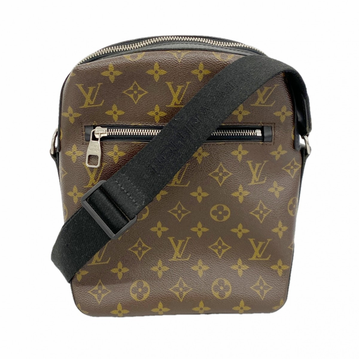 【6ce6468-k】ルイヴィトン ショルダーバッグ モノグラム・マカサー トーレスPM M40635 ブラウン【中古】メンズ