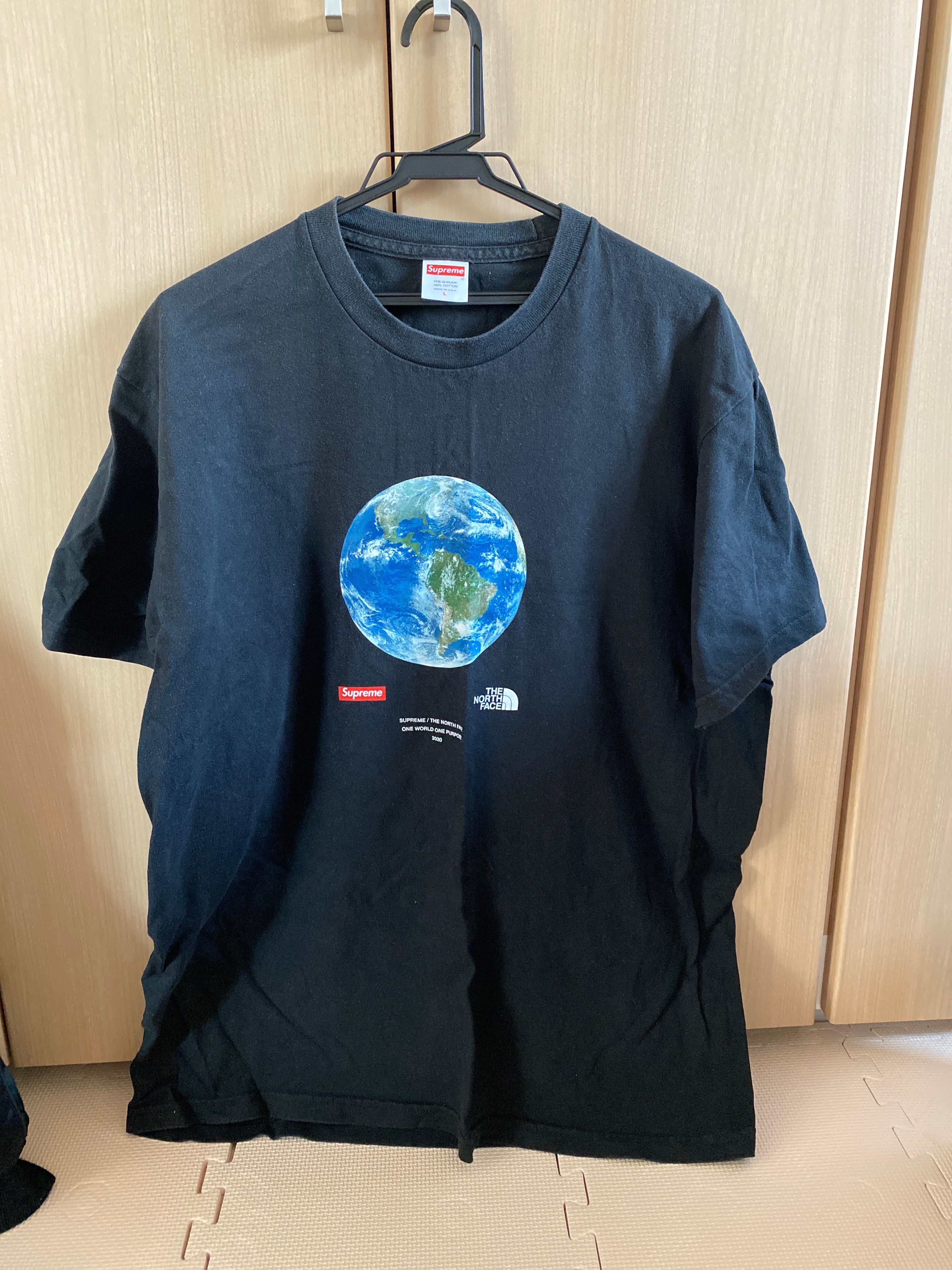 Supreme x The North Face One World Tee "Black"